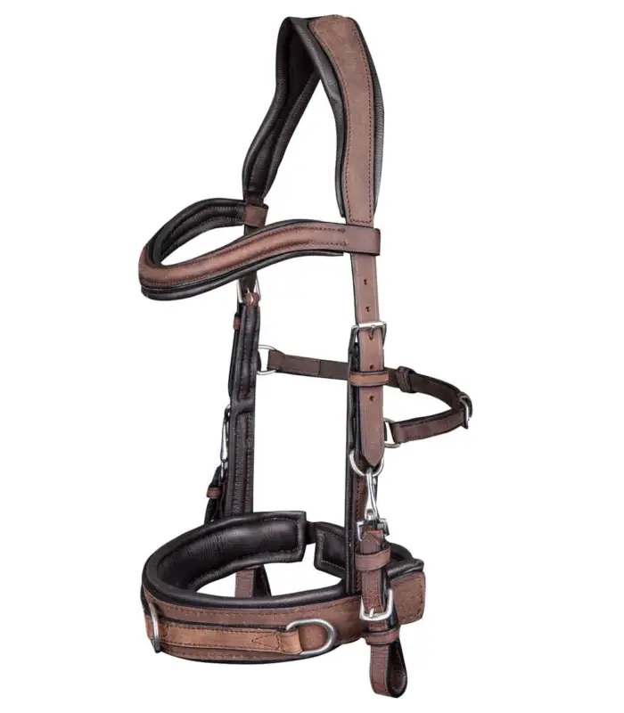Waldhausen Lederkappzaum ANATOMIC braun, Pony Sale