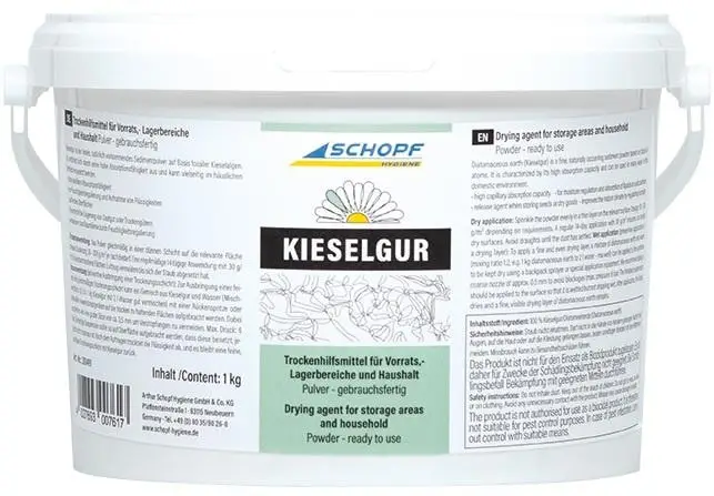 Schopf Kieselgur Pulver gebrauchsfertig 1 kg Geprüft
