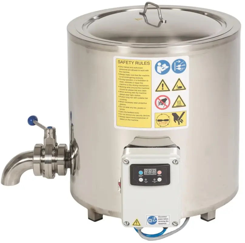 Milky FJ 50 E Pasteurisator Finale Aktion
