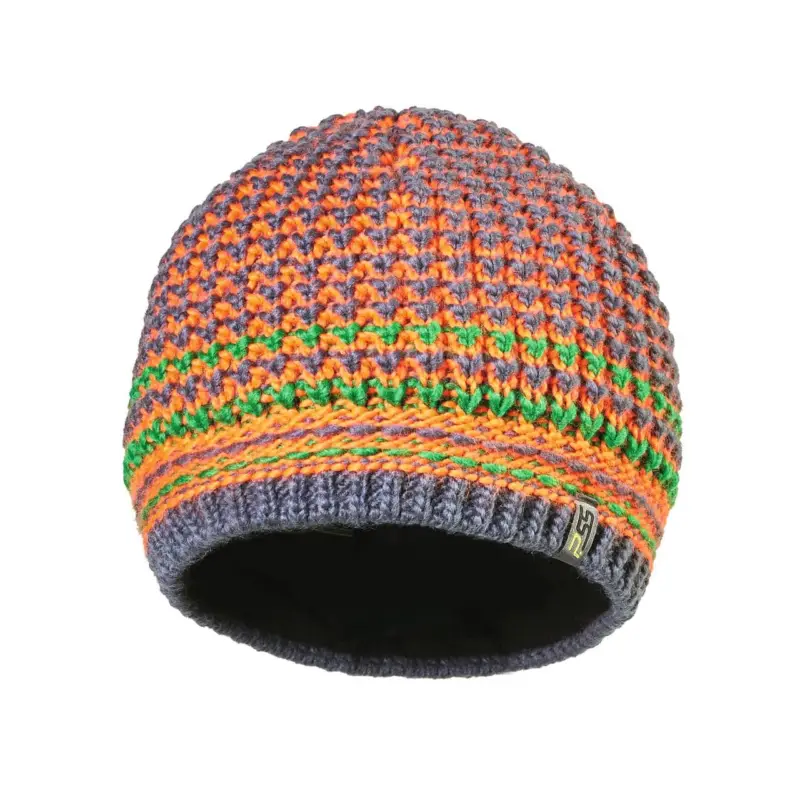 PSS Strickmütze "Die Wollige" orange/grau Top-Angebot
