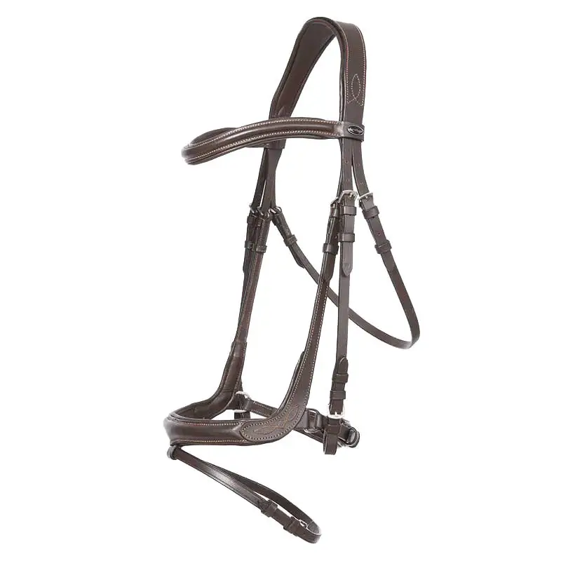 Kavalkade Trense Ivy - englisch-komb. Reithalfter braun, WE Knallerangebot