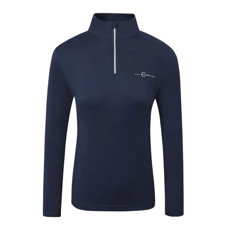 Covalliero ActiveShirt Damen marine, L Zertifiziert