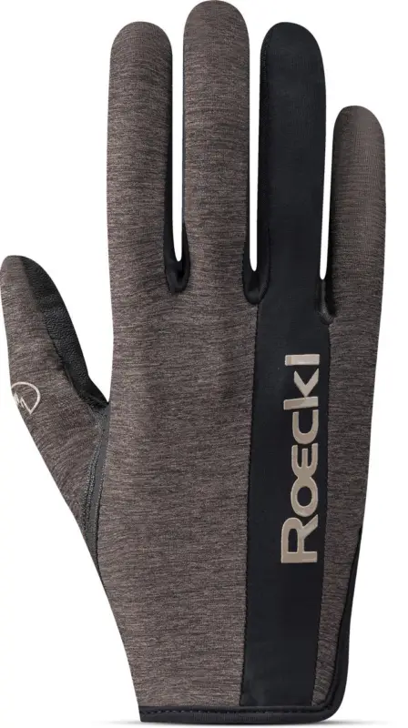 Rabatt Roeckl Reithandschuh Mannheim chocolate mélange, 8,5