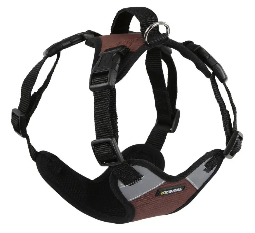 Kerbl Hundegeschirr Pulsive braun, L Sichere Zahlung