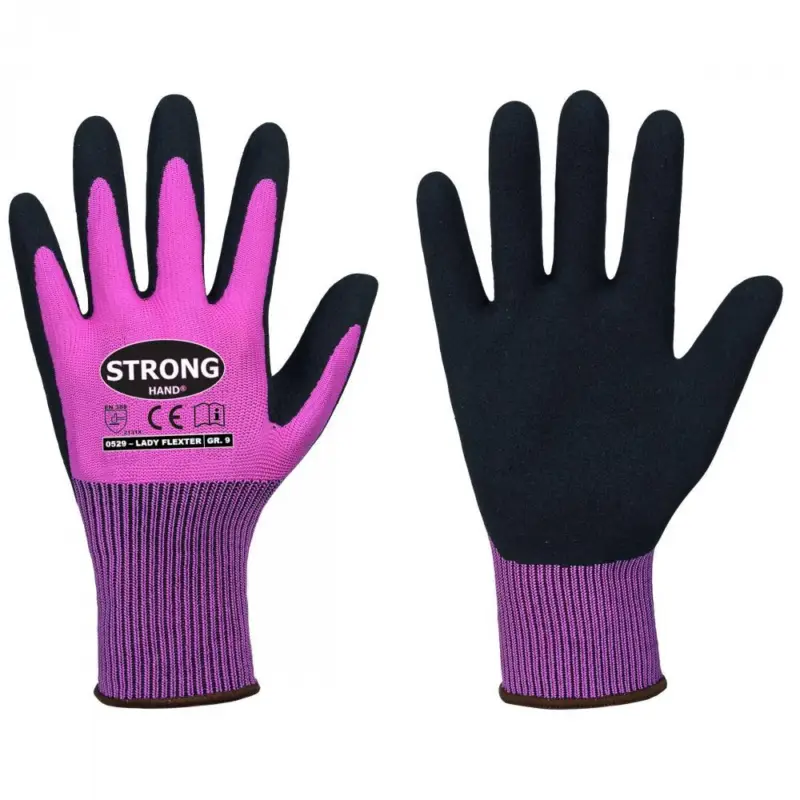 Markenware stronghand FLEXTER LADY Arbeitshandschuh 6