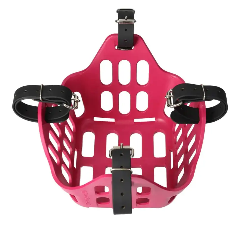 Preiswert greenguard Maulkorb Fressbremse pink, Vollblut