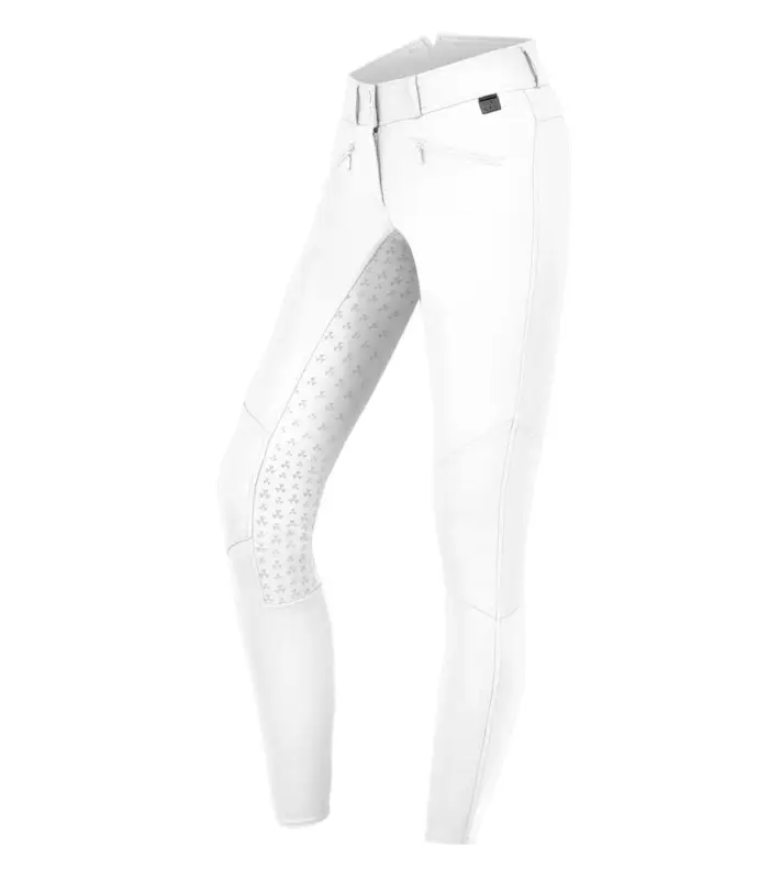 Preisreduziert ELT Reithose Hella High Waist Silikon weiß, 36