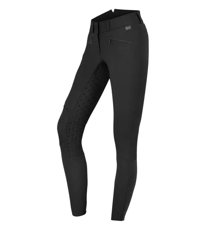 Sichere Zahlung ELT Reithose Hella High Waist Silikon schwarz, 44
