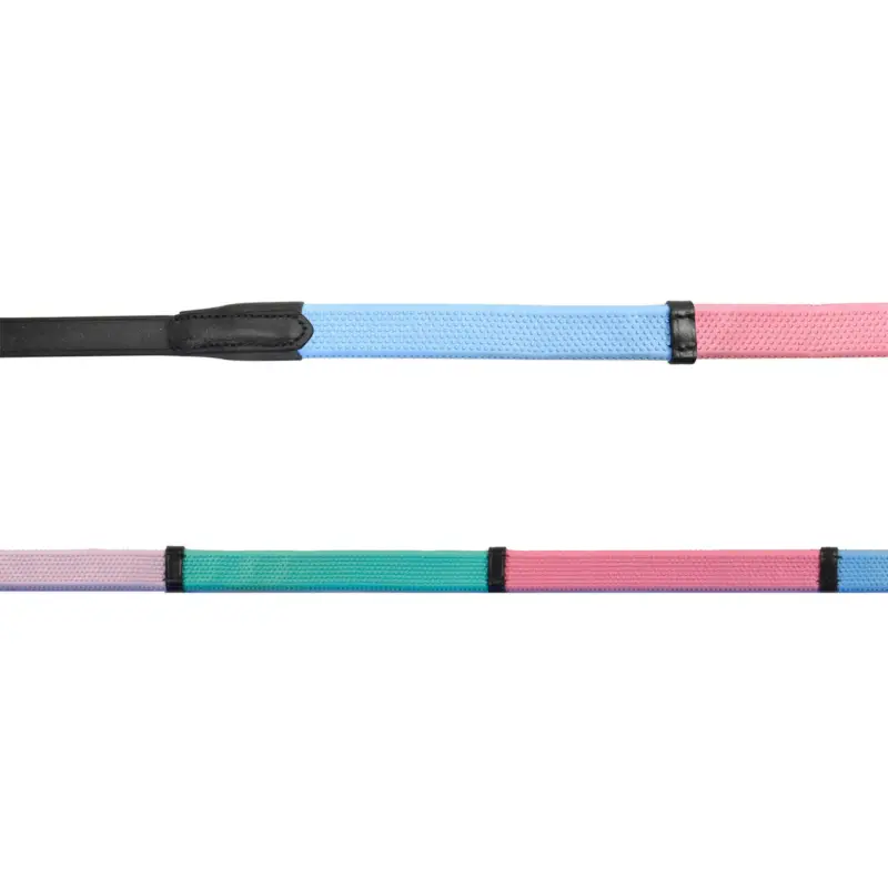 Knallerangebot Waldhausen Gummizügel Rainbow schwarz, Pony