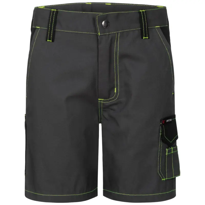 Knallerangebot Craftland Kinder-Shorts BONNO grau/schwarz, 110/116