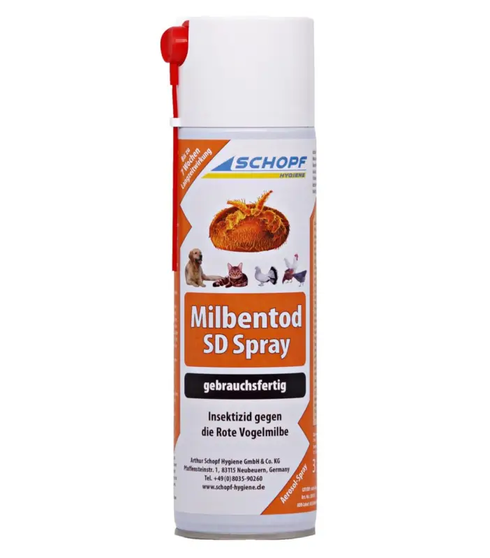 Schopf Milbentod SD Spray - 500 ml 500 ml Nur Für Kurze Zeit