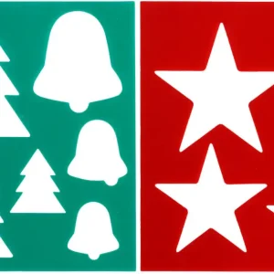 Top-Seller QHP Kunststoffschablone Weihnachten