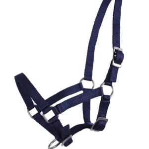 Zertifiziert Q-Essentials Fohlenhalfter dunkelblau, Ponyfohlen