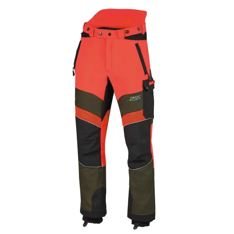 Preisreduziert PSS Schnittschutzhose X-treme Breeze rot/grün, 106