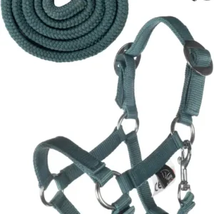 Wochenendangebot HKM Halfter und Strick -Hobby Horsing Basic- türkis