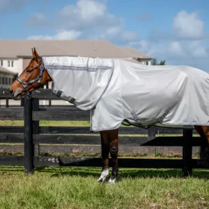 Must-Have Horseware Amigo Bug Rug XL Plus silver/titanium grey & silver, 145 cm