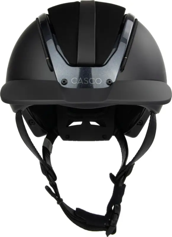 Top-Preis Casco 2025 Reithelm Duell One Premiere Schwarz Velour, S (51-54cm)