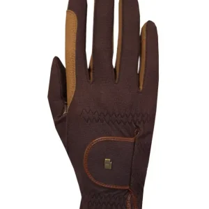 Roeckl Winterreithandschuh Malta mokka/caramel, 7,5 Echt