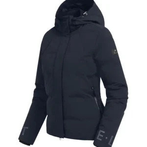 ELT Winter-Performance-Reitjacke Ohio, Damen tiefblau, XXL Versand Am Gleichen Tag