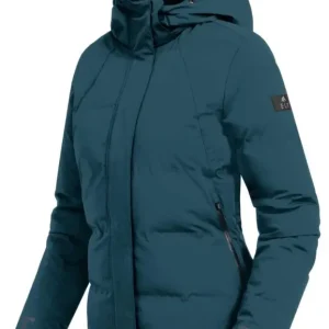 ELT Winter-Performance-Reitjacke Ohio, Damen petrolblau, XXS Kracherpreis