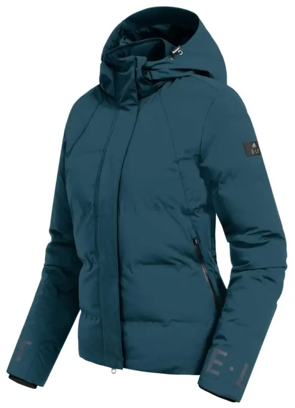 ELT Winter-Performance-Reitjacke Ohio, Damen petrolblau, XXS Kracherpreis