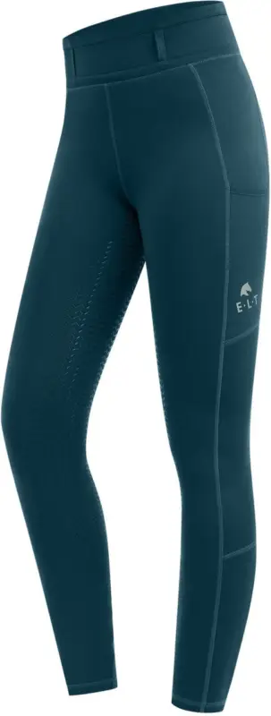 Echt ELT Thermo-Reitleggings Ella petrolblau, 36