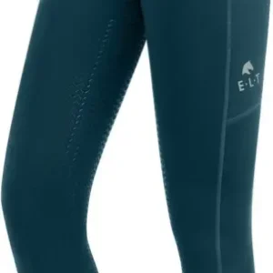 ELT Thermo-Reitleggings Ella Kids petrolblau, 176 Markenprodukt