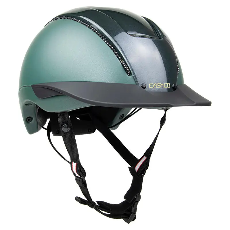 Echt Casco Reithelm DUELL smaragdgrün, S (51-54cm)