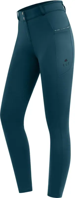 ELT Reithose Romy Glam, Damen petrolblau, 44 Echt