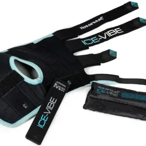 Horseware Ice-Vibe® Hock Wrap black/aqua Beliebt