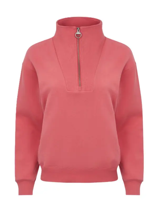 Preisreduziert LeMieux Keira Quarter Zip Sweatshirt cranberry, 42
