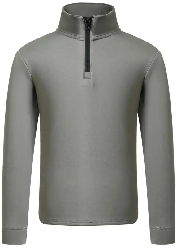 Zertifiziert Covalliero Active Shirt Kinder steel grey, 128/134