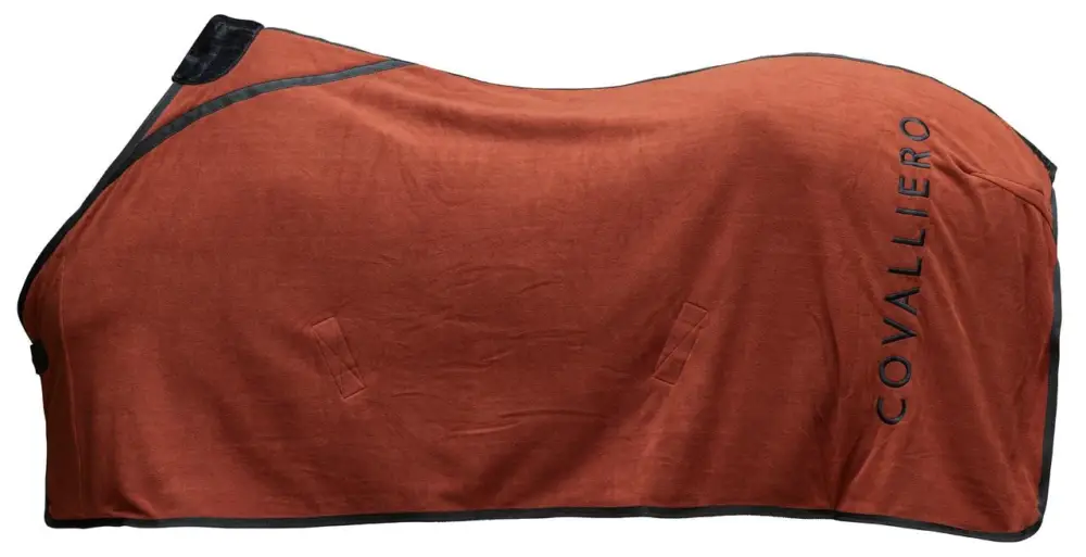 Covalliero Fleecedecke rust, 125 cm Geprüft