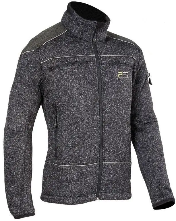 Solange Der Vorrat Reicht PSS X-treme Arctic Faserstrickjacke grau, XXXL
