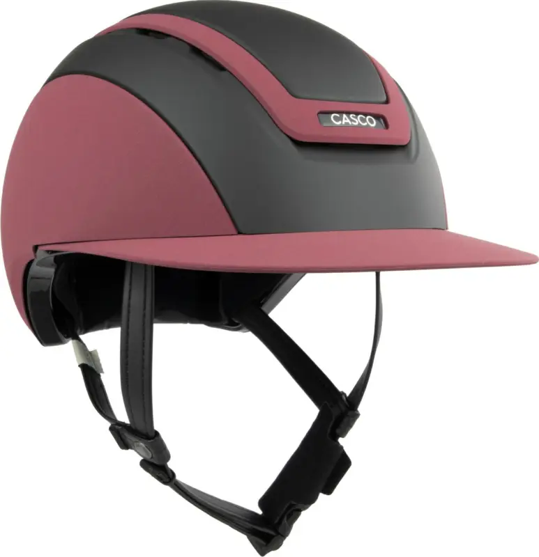 Casco 2025 Reithelm Elite Velaris Weinrot Wildleder, M (53-58cm) Kracherpreis