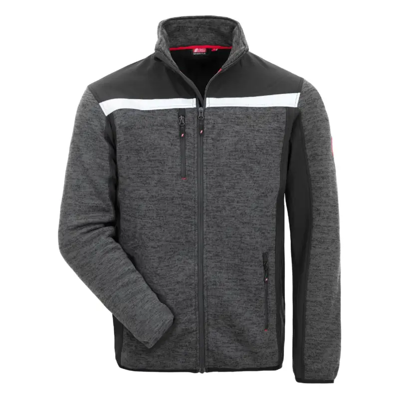 Sonderangebot Nitras Motion Tex Plus - Strick Softshelljacke schwarz, XS