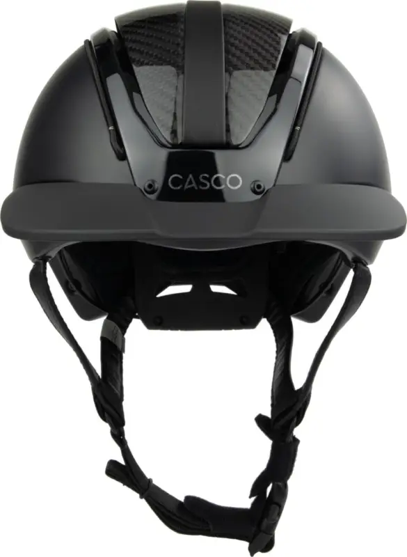Versand Am Gleichen Tag Casco 2025 Reithelm Duell One Carbon Schwarz Carbon, M (55-57cm)