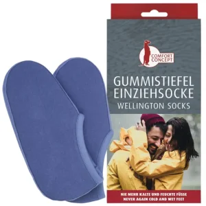Scheibler Gummistiefel Einziehsocke blau, 40/41 Kracherpreis