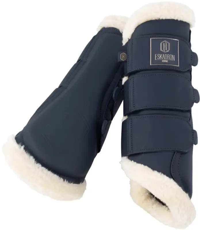 Eskadron Gamaschen FAUX LEATHER FF navy, L Must-Have
