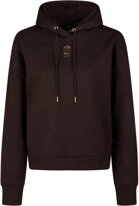 Echt Eskadron Hoodie SPARKLE black truffle, L