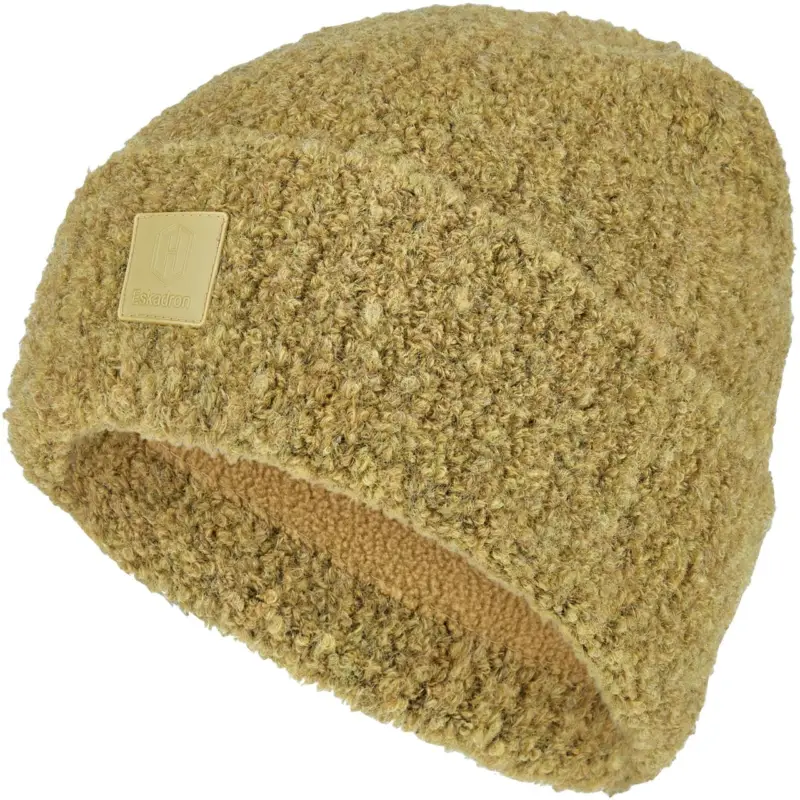 Begrenztes Angebot Eskadron Mütze BOUCLÉ cardamom
