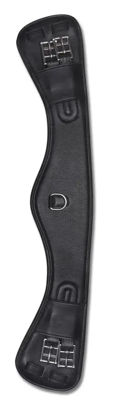 Waldhausen Lederkurzgurt Contour schwarz, 55 cm Begrenztes Angebot