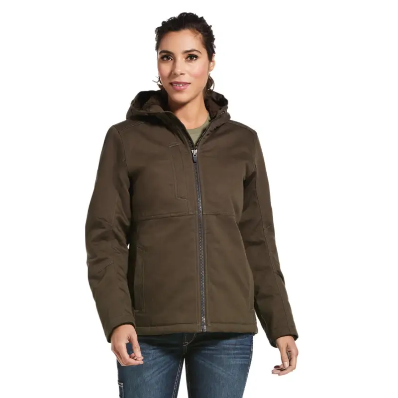 Sichere Zahlung ARIAT Rebar DuraCanvas Insulated Jacket wren, S