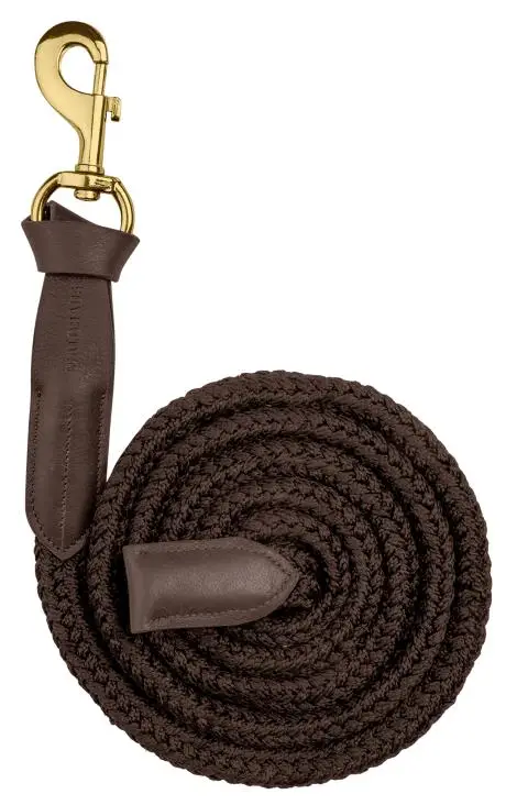 Rabatt Waldhausen Führstrick Royal mit Lederdetails braun