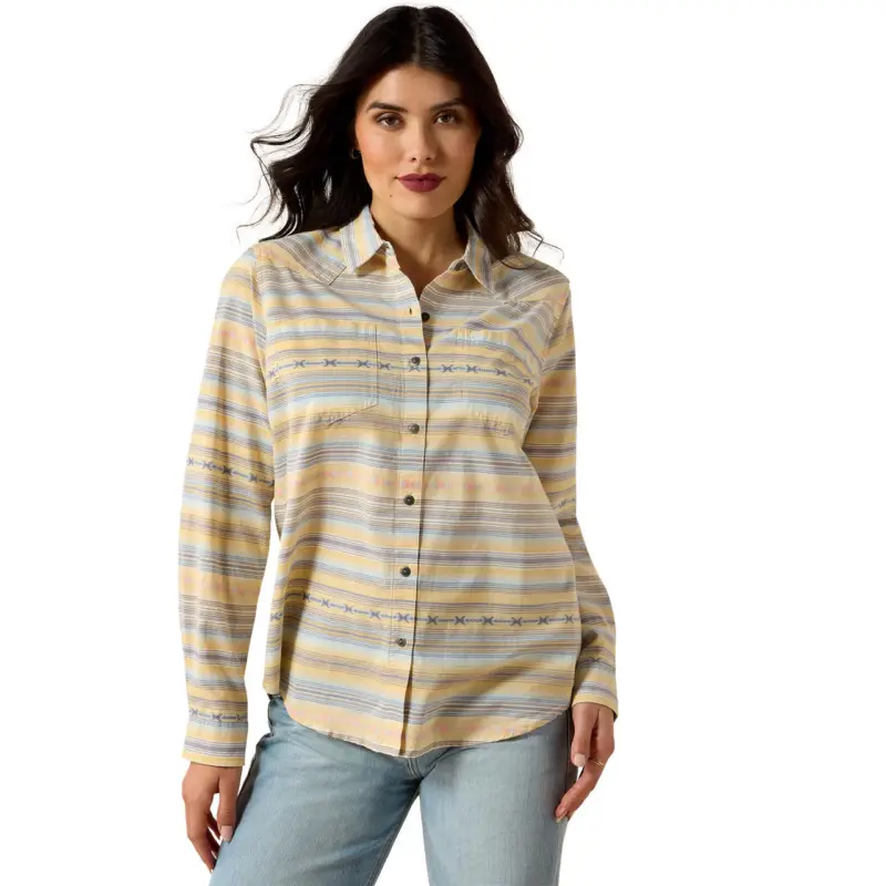 Direkt Vom Hersteller ARIAT Billie Jean Shirt sunrise serape, M