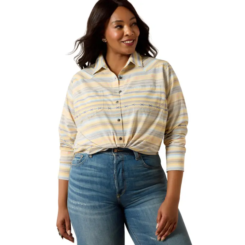 ARIAT Billie Jean Shirt sunrise serape, L Nur Für Kurze Zeit