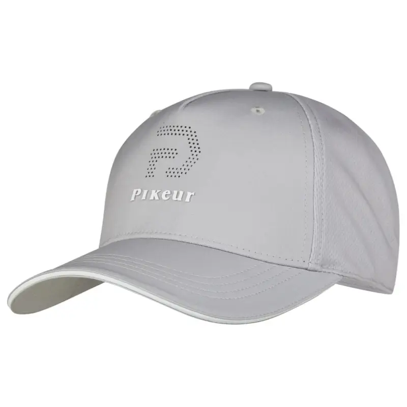 Pikeur Cap Lasercut & Mesh pearl gray, 59 cm Super-Preis