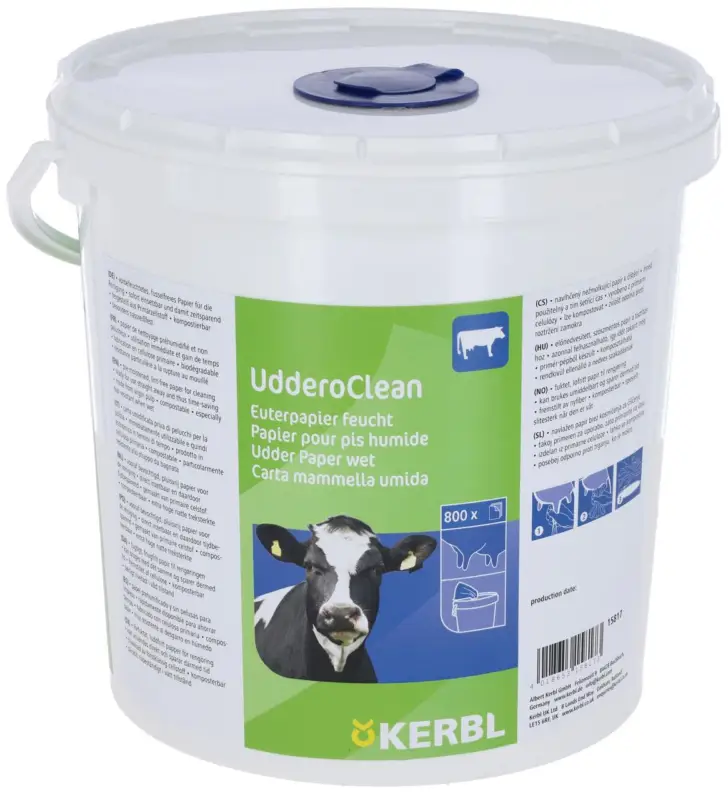Markenprodukt Kerbl Eutertücher feucht, im Eimer