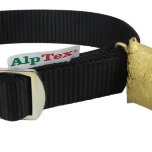 Alptex Schaf- und Ziegenglocke mit Riemen 3 cm x 55 cm Ausverkauf