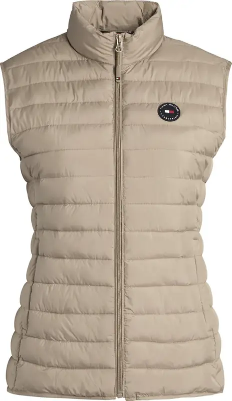 Tommy Hilfiger Serano Quilted Vest beige, XS Solange Der Vorrat Reicht